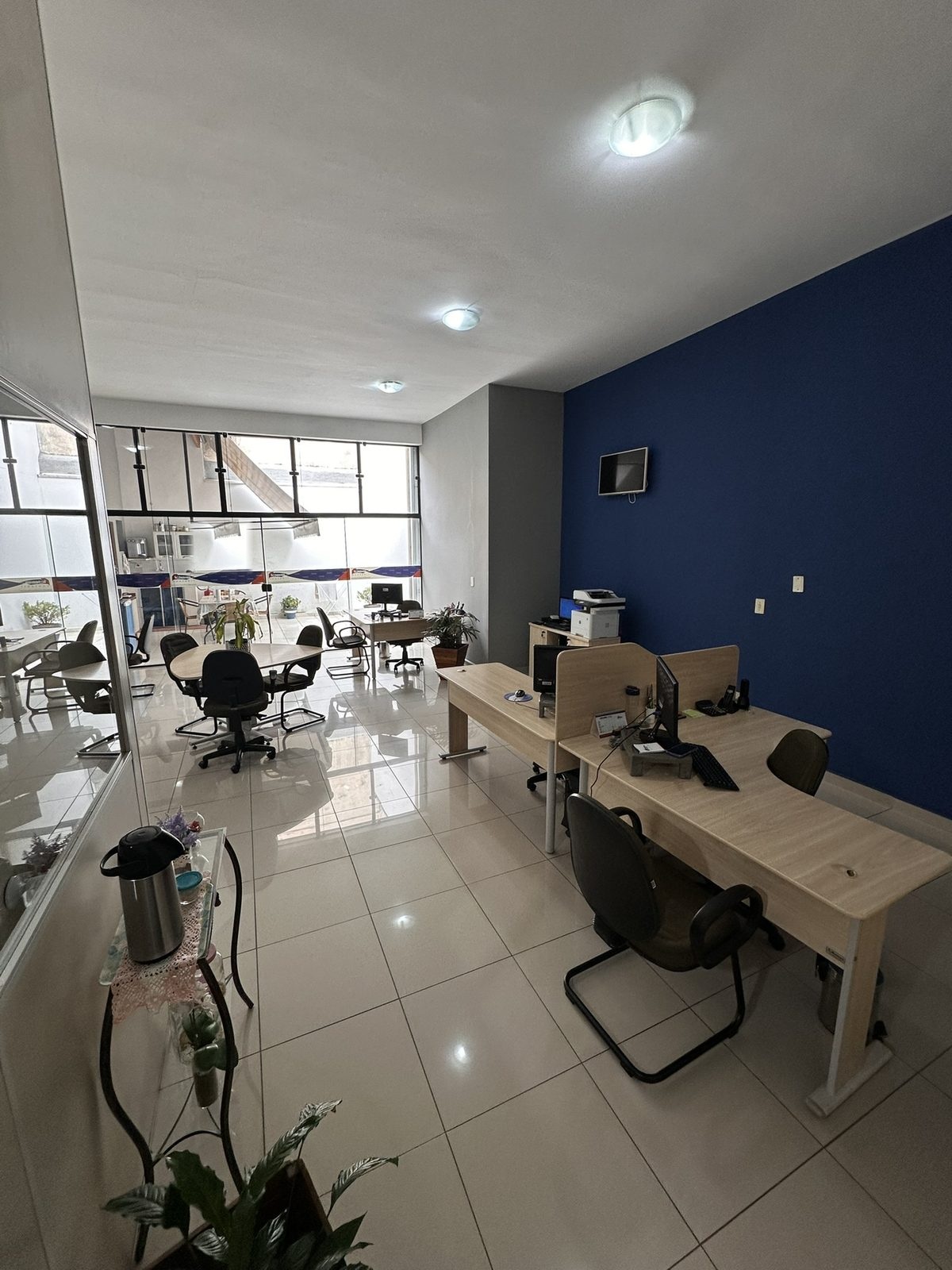 Estação de trabalho do escritório Ideia Contábil